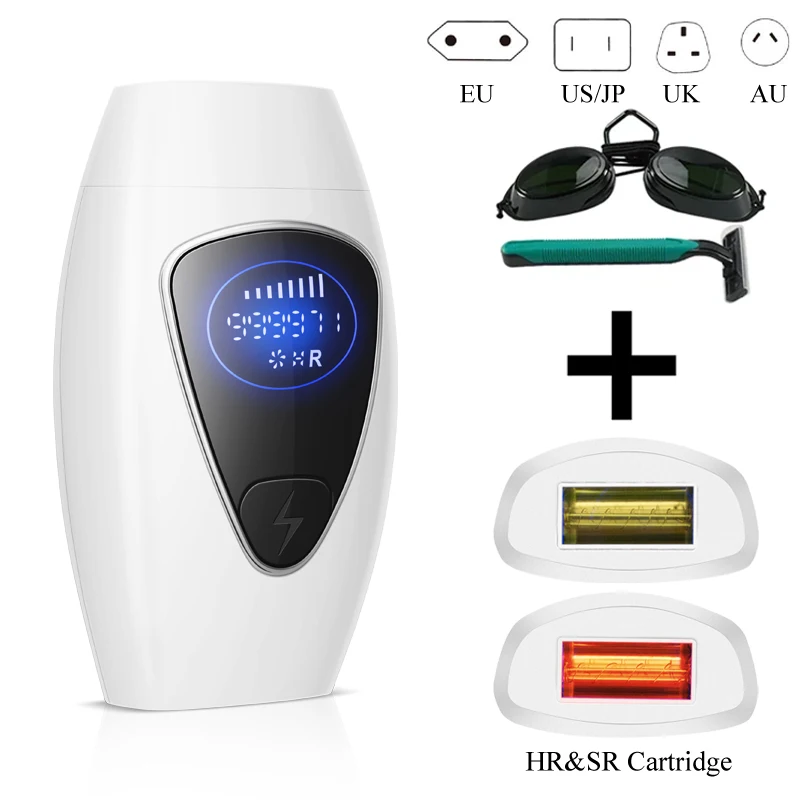 

Amuliss At Home Laser Hair Removal Handset Devices Permanent Bikini Area Face Body Painless Light Hair Removal Devices For Women