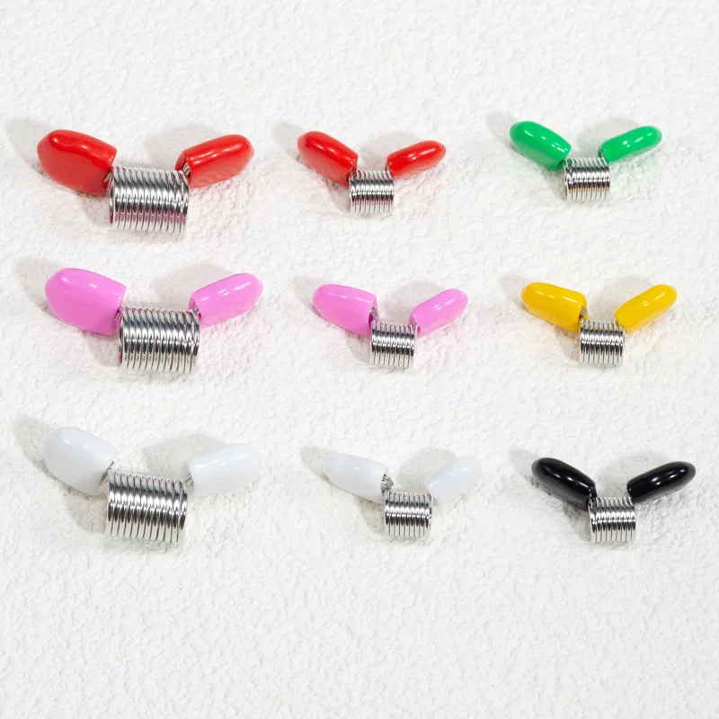 5 Stück Frühlingsperlenklemmen, kreatives Drahtenden-Schmuckherstellungswerkzeug, um Perlen zu verhindern, dass für DIY handgefertigte Armbänder und Halsketten fallen – Detail 1