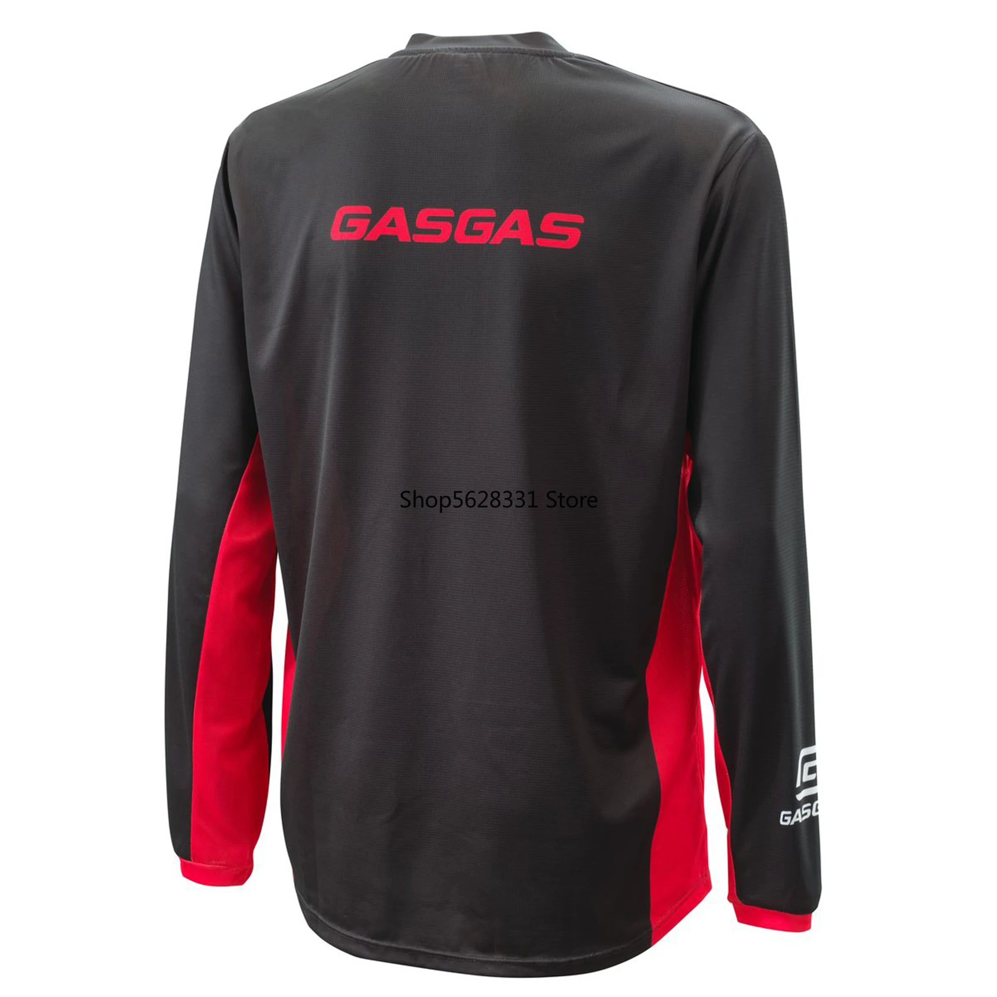 GASGAS Downhill Off Road Mountain Bike Men's Cycling Racing MTB Jersey Moto Motocross Maillot Hombre