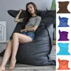 Bean Bag Cover Washable Solid Color 100x140cm Lazy Sofa Slipcover Laze Sofa Protector Slipcover (Sofa Not Included) Home Decor 1