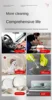 High Temperature Handheld Steam Cleaner 3800W/248°F  220V Steamer Cleaner For Home Car Cleaning Sterilization, Anti Dry Burning 6