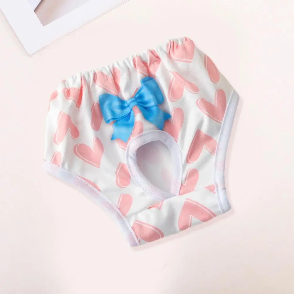 Title 8, 1Pc Cute Dog Diapers for Heat Comfortable Absor...