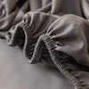 Luxury Double 100% Cotton Bed Sheet  Fitted Sheet With Elastic Mattress Cover Couple Bed Linen Single Bedding Queen King Size 2