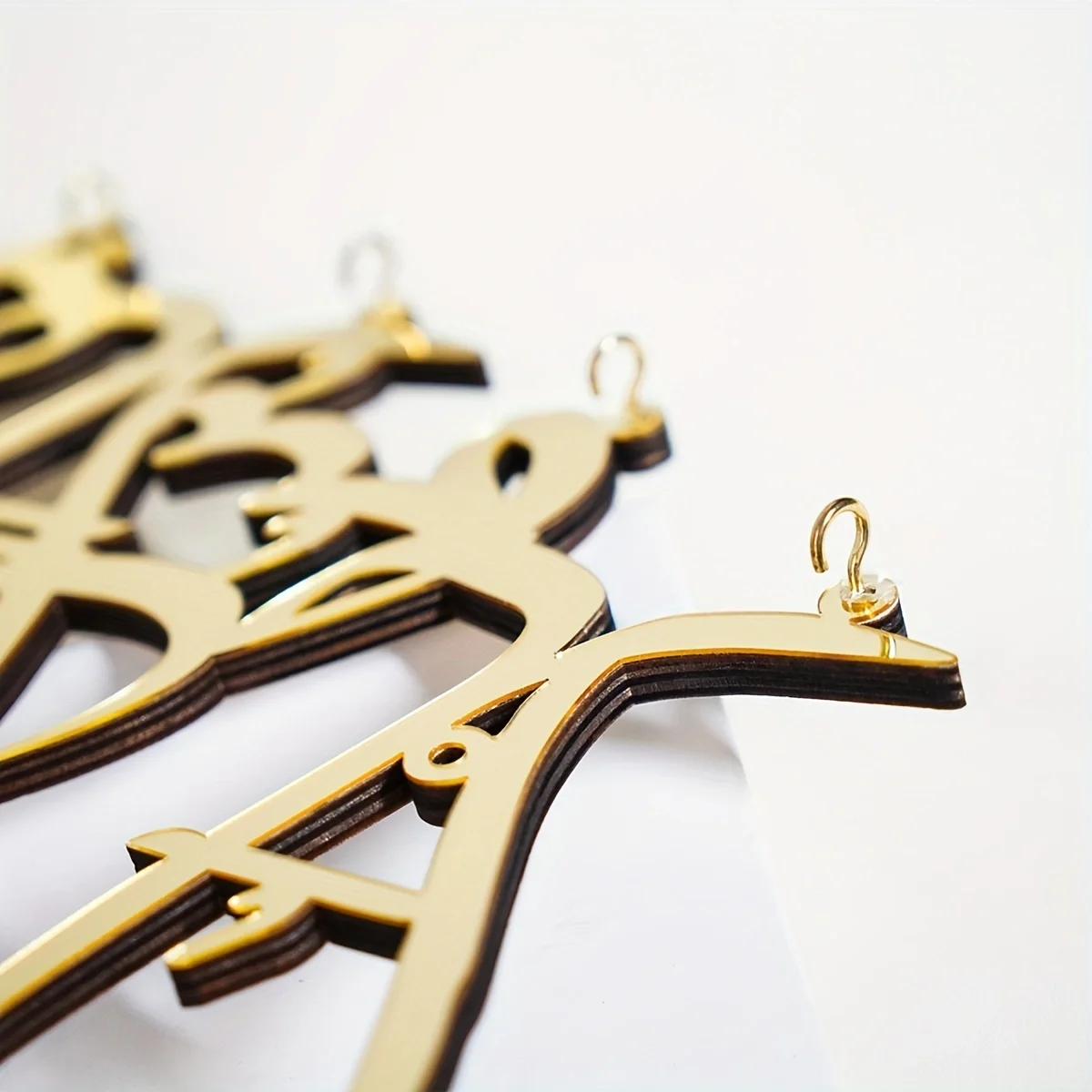 1pc Wooden Welcome Keychain - Arabic decorative wall home décor hook 6