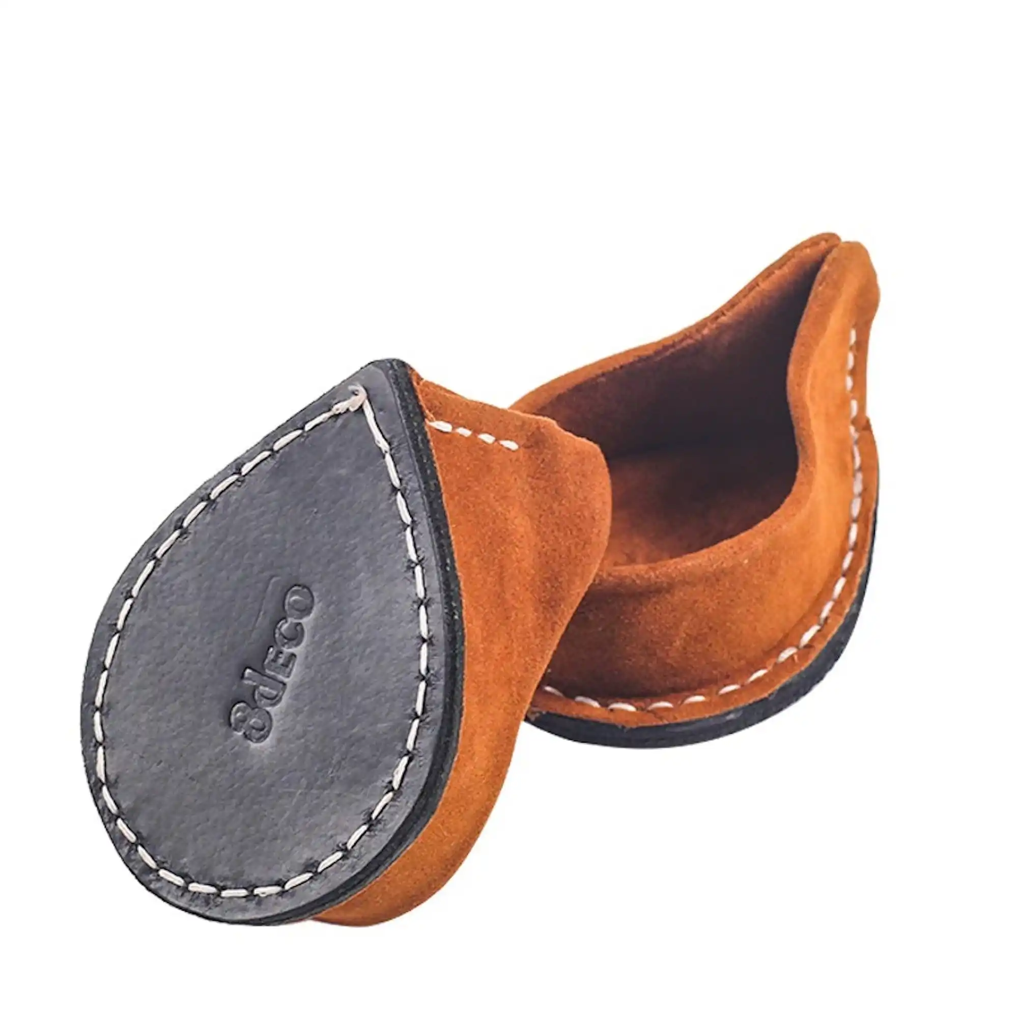 Cowhide Pipe Holder Portable Tobacco Smoking Pipe Stand Holder Tool Accessories 3