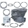 Nikasil Plated Cylinder Piston Bearing Kit For Husqvarna 51 55 For Rancher (46mm) Gardening Tools And Equipment 2