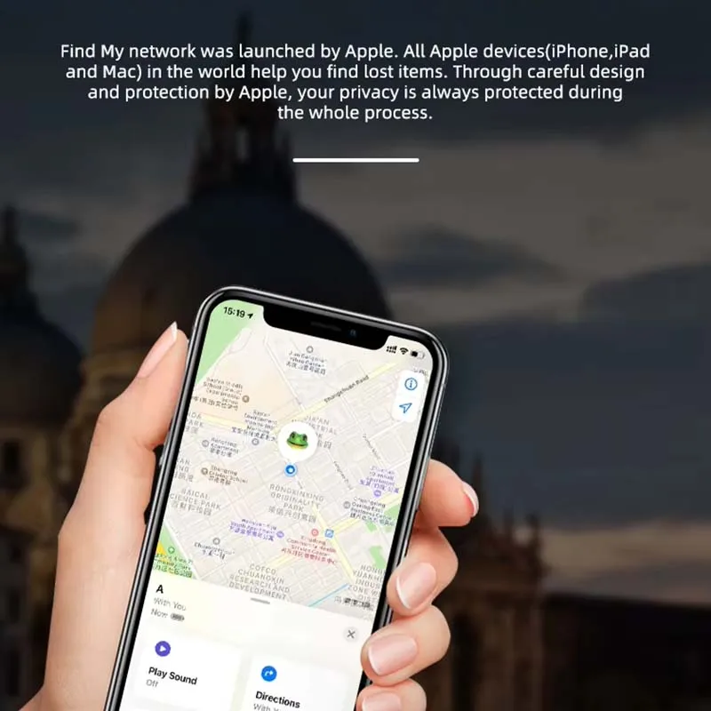 Bluetooth GPS Tracker XIAOMI Smart Airtag Work with Apple Find My APP for IOS Pet Key Finder
