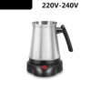 Turkish Greek Coffee Moka Tea Pot Maker Machine 800ML Portable Electric Kettle 6 Cups Stainless Steel Boiling Water 220V EU 전 2