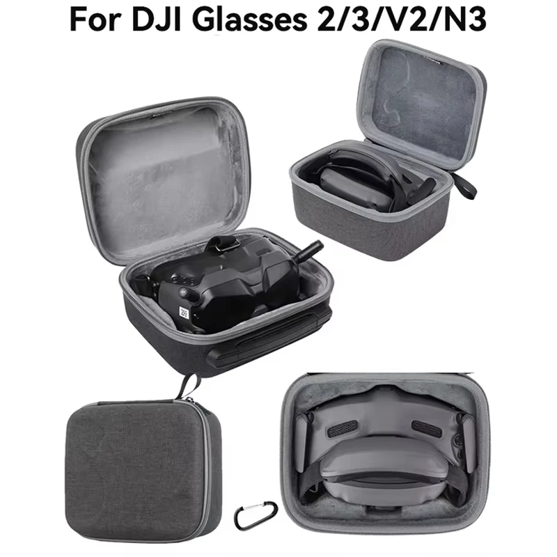 Étui de transport rigide pour lunettes FPV DJI Goggles N3/2/3