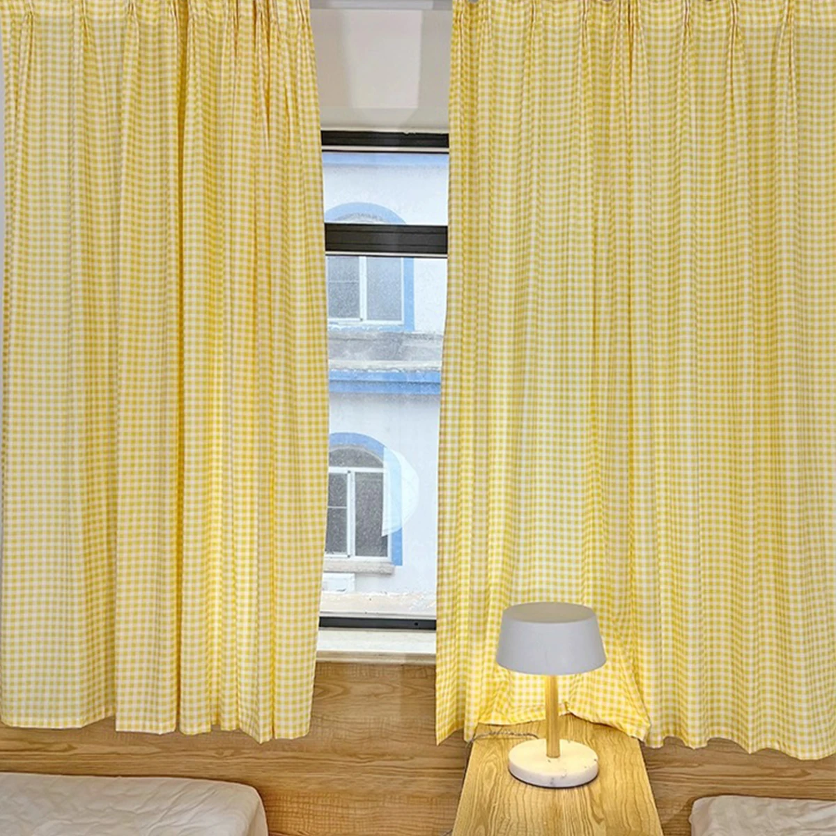1PC Pastoral Leisure Style Sub Curtain, Suitable For Bedrooms, Living Rooms, And Balconies Decoration 3
