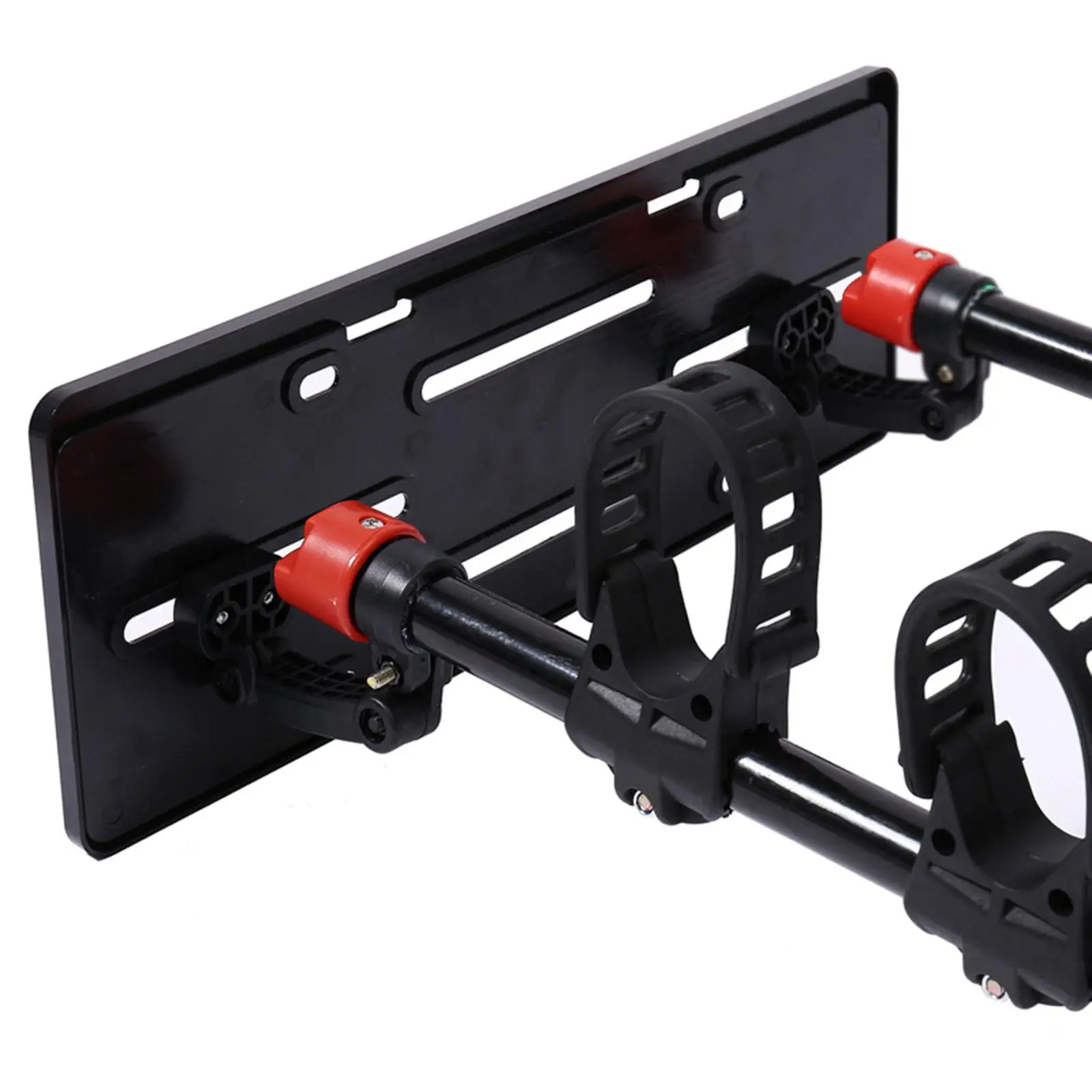 Support de plaque d'immatriculation auxiliaire, accessoire universel pour porte-vélo arrière de véhicule, léger, professionnel, assemblage Simple