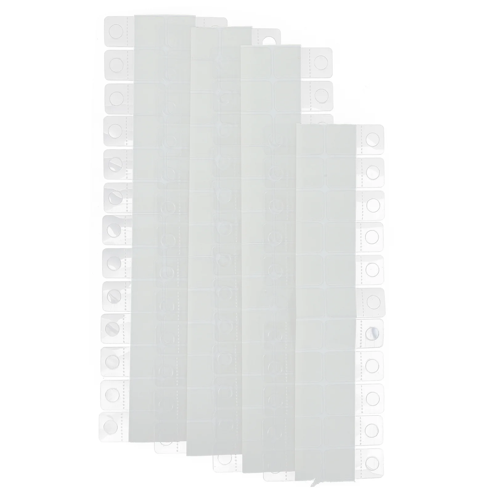 

100 Pcs Hook up Aircraft Hole Pegboard Adhesive Hanging Tabs Pvc Sticky for Wall