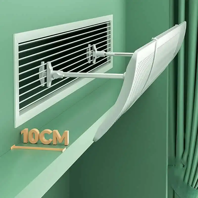 Dioche Déflecteur de climatiseur Pare-brise de climatisation suspendu