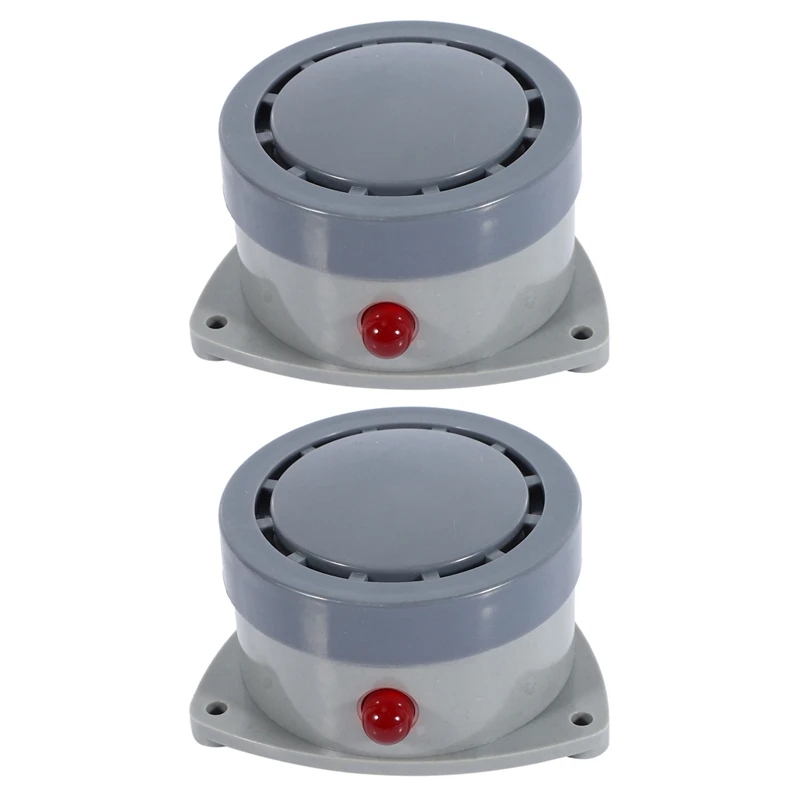 2X Basement Water Leak Detector Alarm, Flood Sensor For Water Leakage