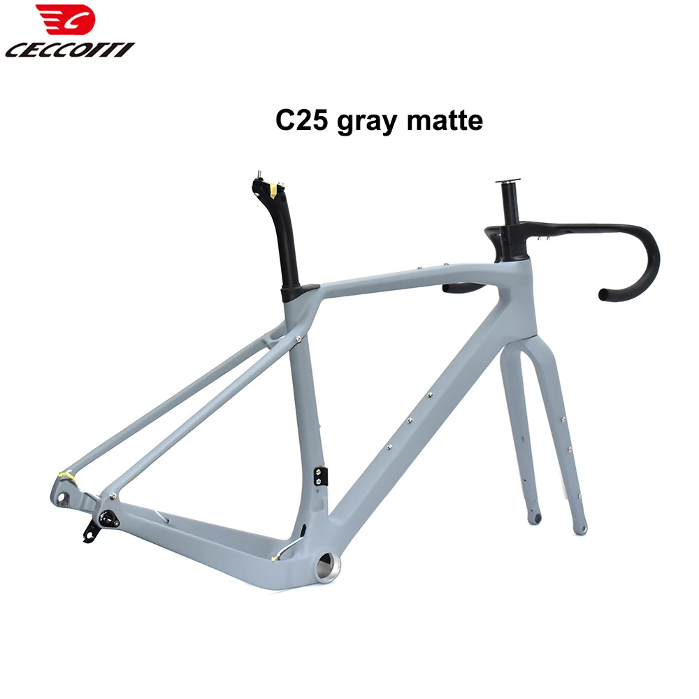 Bicycle Parts Bicycle Frame Carbon Gravel Bike Frame Disc Brake Road Bike Frameset 700 * 47C Cyclocross