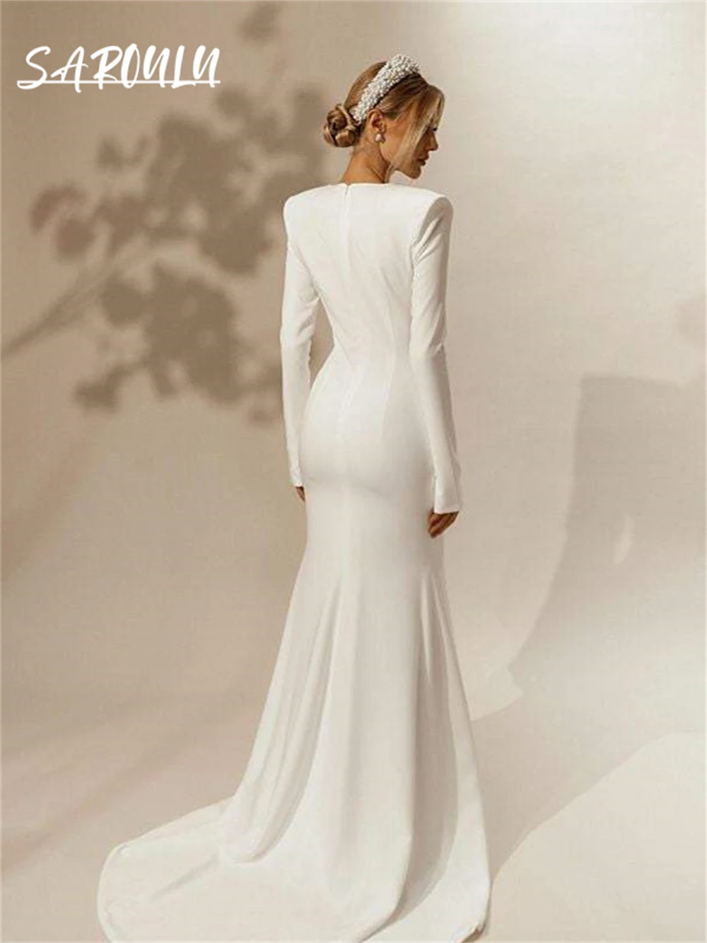 Рисунок 2 - Женское атласное платье-Русалка