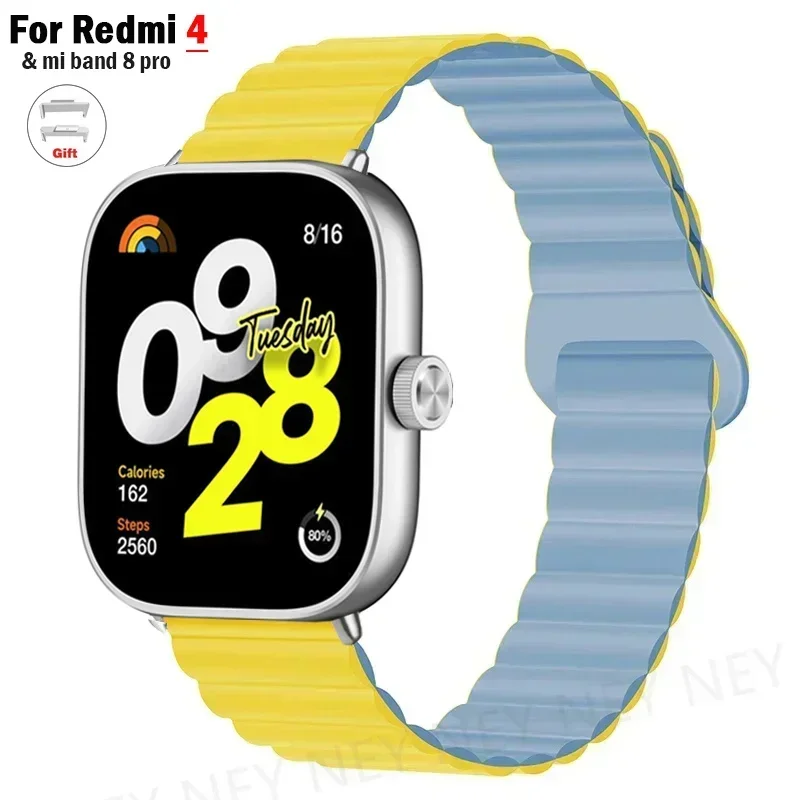 Magnetic Silicone Loop Watchbands - Sport Wristband Bracelet Accessories