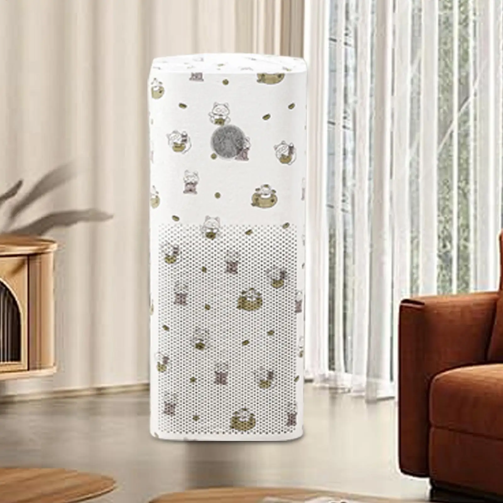 Portable Air Conditioner Cover 10 Pieces Portable Ac Cover Thickened Non-woven Fabric Guard For Counter Kitchen Fan Appliances