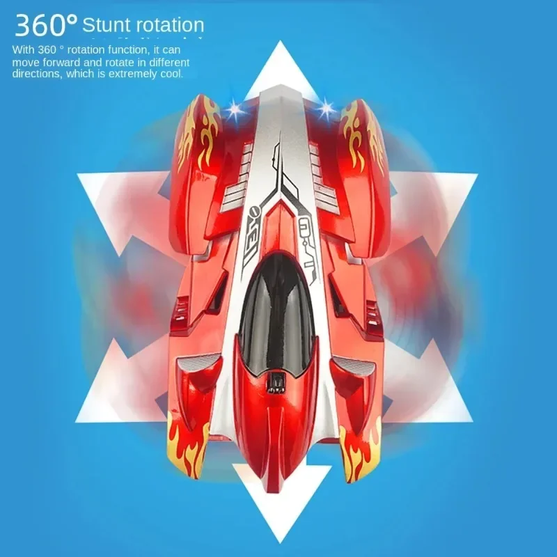 New RC Wall Climbing Car Toys Remote Control Car Drift Flashing Race Toys Anti Gravity Car For Kid Mini Stunt RC Toy Gifts 6