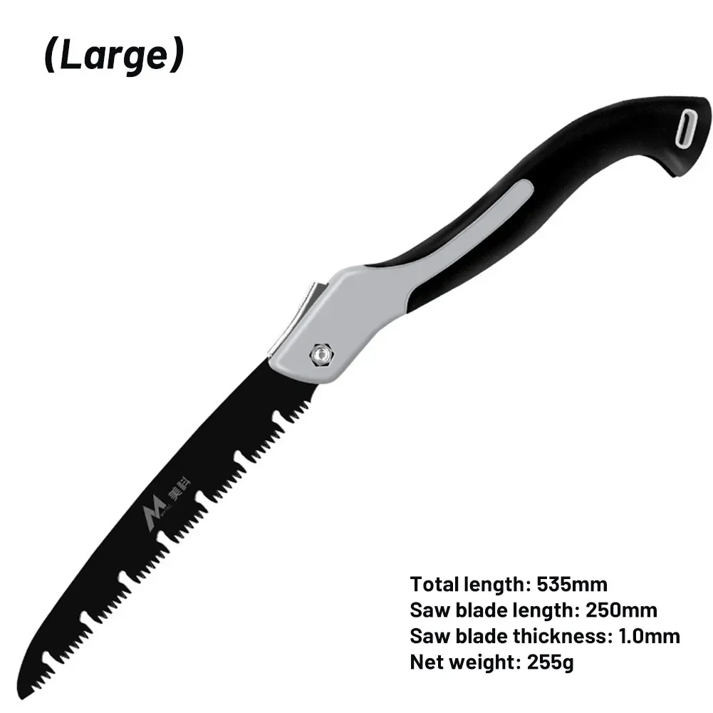 395-635mm Folding Hand Saw SK5 Steel Woodworking Camping Wood Cutting Saws Garden Tree Pruning Pull Saw