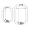 LIANG Model Modification Tool 0224-25 360° Free Rotation Portable Paint Handle 2