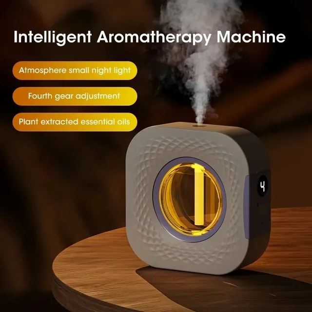 Mini Aromatherapy Machine Air Purifying Diffuser Fragrance Humidifier Machine Small Wall-mounted Air Purifier HiltonLavender Oil 2