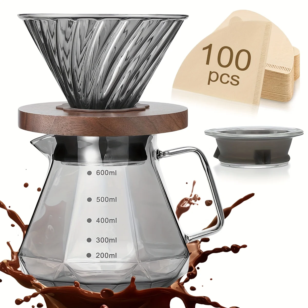 طقم ادوات تحضير v60