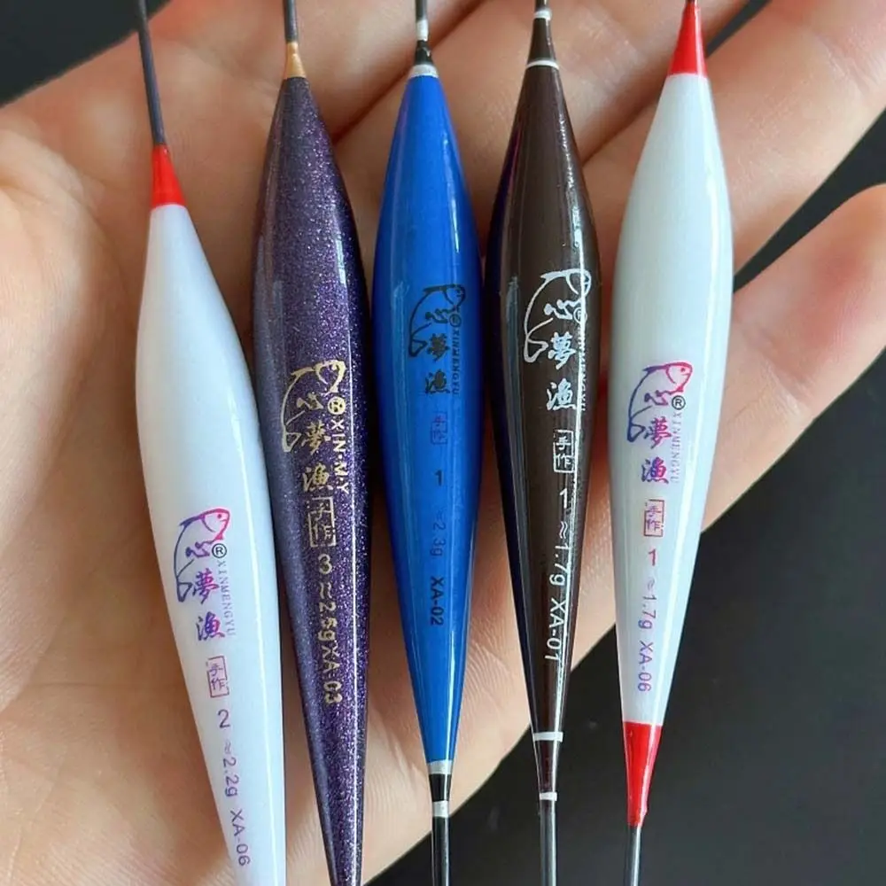 Indicator Fishing Float Durable Three-mesh Highly Sensitive Rock Fishing Floats Thick Tail Eye-catching Light Float Stream