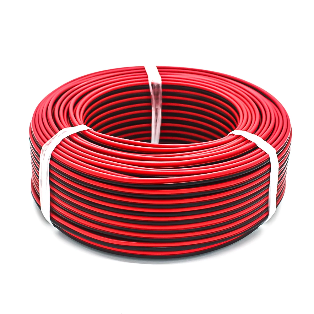 18 AWG 2コア 電子電線 より線 欲しけれ PVC錫メッキ銅ケーブル3.5m