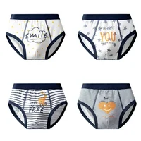 Multipack Cotton Boy Briefs Panties Excavator Pattern Kids Underpants Breathable Cartoon Design Child Hot Shorts Boys Underwear 1