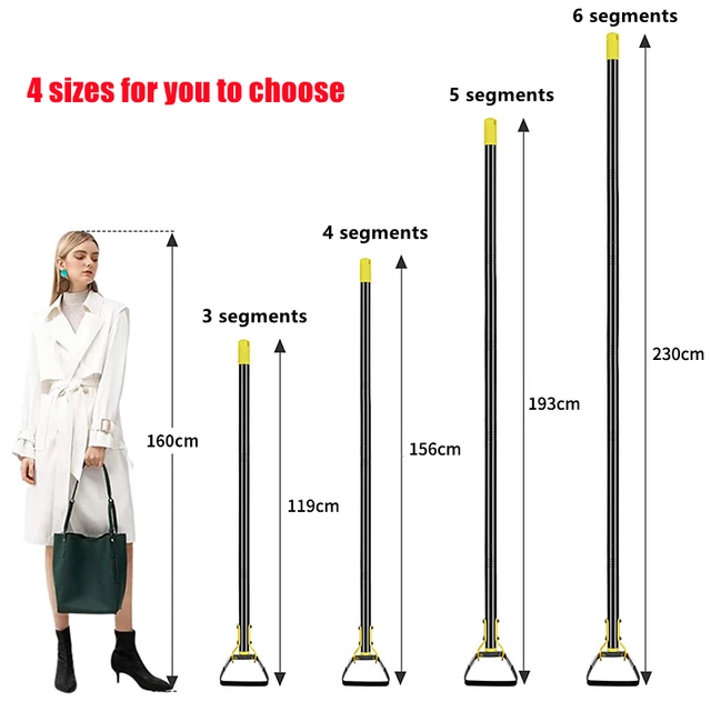 Hordozható Kerti Szerszám Rozsdamentes Acél Kert Gyomlálás Rring Laza Talajkertészet Hosszú Fogantyú Állítható Gyomnövény Hurok Keverő - Image 5