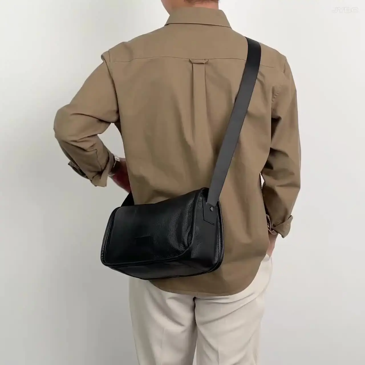 Мужская модная кожаная и воловья кожа новая сумка через плечо bolsos para hombre