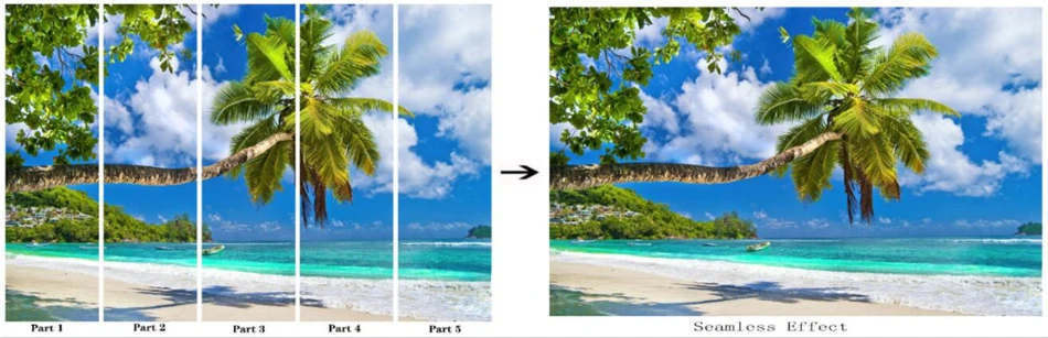 Beibehand-papel de parede chinês grande 3d, foto,