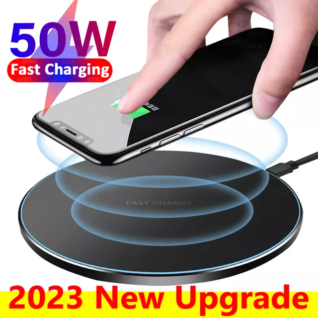 wireless charger phone fast charging dock pad station