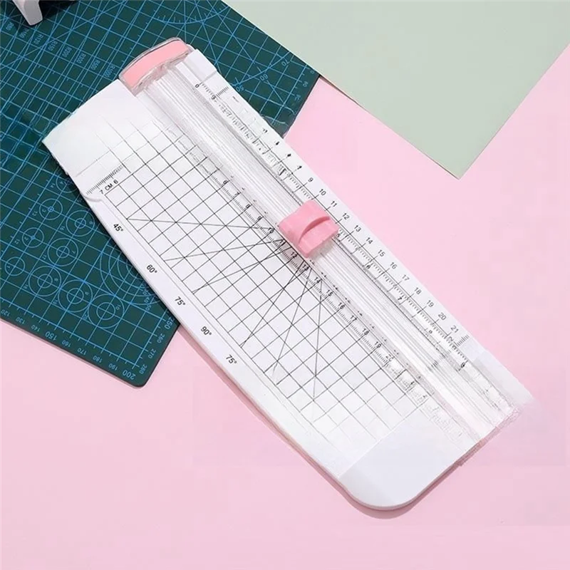 AF91-종이 커터 수동 종이 커터 12 인쇄 슬라이서 Scrapbooking 도구 공예 종이, A4 A5 종이 A 용 측면 눈금자 포함