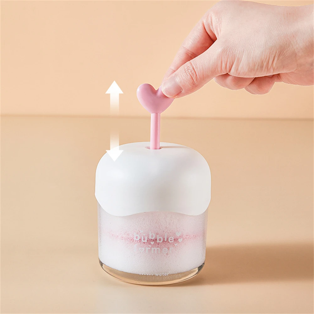 Portable Foam Maker Cup Bubble Foamer Maker Facial Cleanser Foam Cup Body Wash Bubble Bubbler Face Clean Tools foam maker cup
