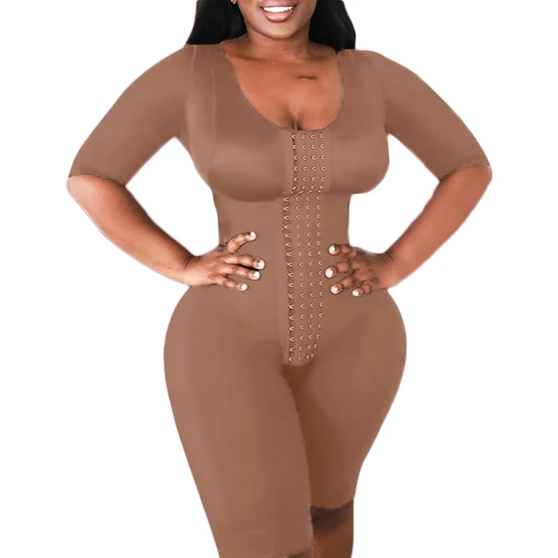Fajas Colombianas Full Body Shaper Long Sleeve Waist Trainer Shapewear Slimming Body Shaper High Compression Bodysuits
