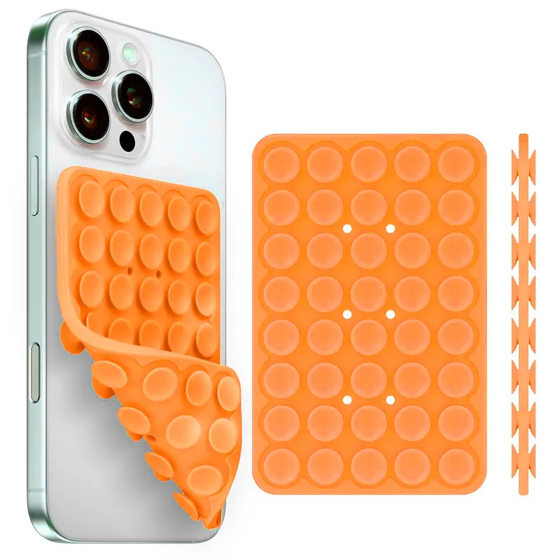 Silicone Suction Cup Phone Holde Multifunctional Fixed Anti-slip Mobile Fixture Double Sided Detachable Phone Rubber Sucker Pad - Image 31