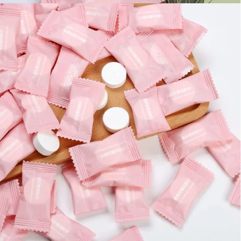 Toalla facial desechable portátil para viajes al aire libre, servilleta suave, toallitas de limpieza de tejidos perfectas, 50 unids/bolsa