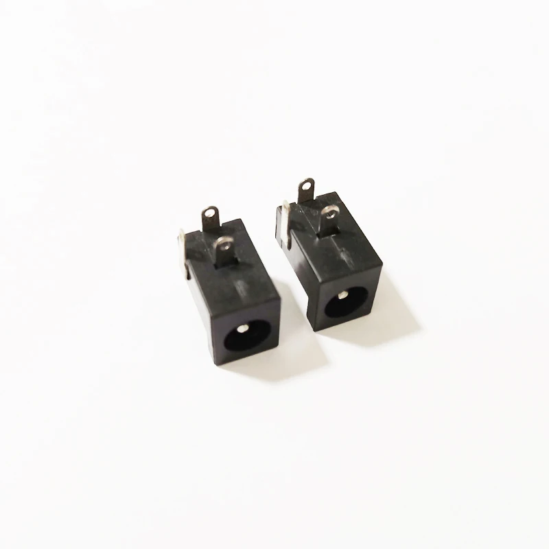 NCHTEK-구리 DC 5.5x2.1mm 전원 공급 장치 암 잭 소켓, 5.5/2.1 배럴 유형 PCB 마운트/무료 배송/1000 개