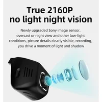 4K 2160P WiFi Car DVR Dash Cam Camera 2K  1080P 24H Parking Monitor APP Control Car Driving Video Recorder for all cars - Image 2