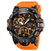 STRYVE Top Brand Electronic Watch For Men Outdoor Sports Waterproof Dual Time Display Quartz Wristwatches Rubber reloj hombre 6