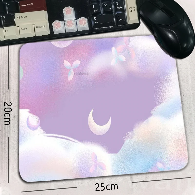 

Kawaii Gamer Mouse Pad Anti-slip Mousepads Locking Edge HD Print Mouse Mat Gaming Mousepad Cute Keyboard Pads Tapis De Souris