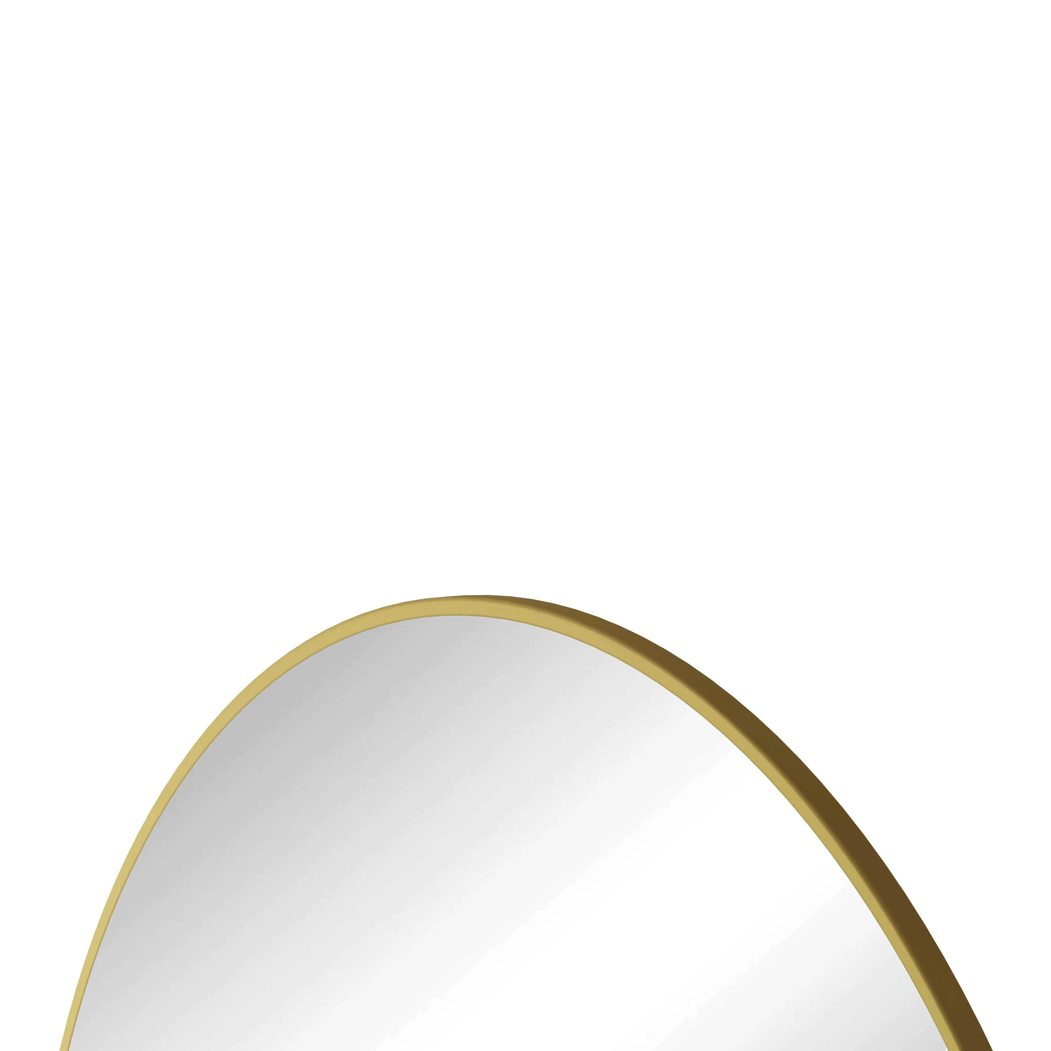 Wall Mirror 42'' Circular Mirror Metal Framed Round Vanity Dressing Mirror, for Bathroom, Living Room, Bedroom Wall Decor