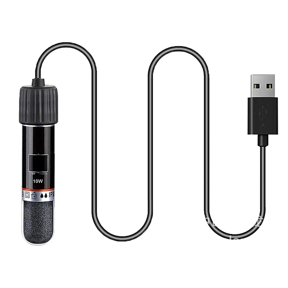 Mini Aquarium Heater 26 ° C Constant Temperature Submersible Small Fish  Tank Heater Temperature Controller (USB-10W) Dropship - AliExpress