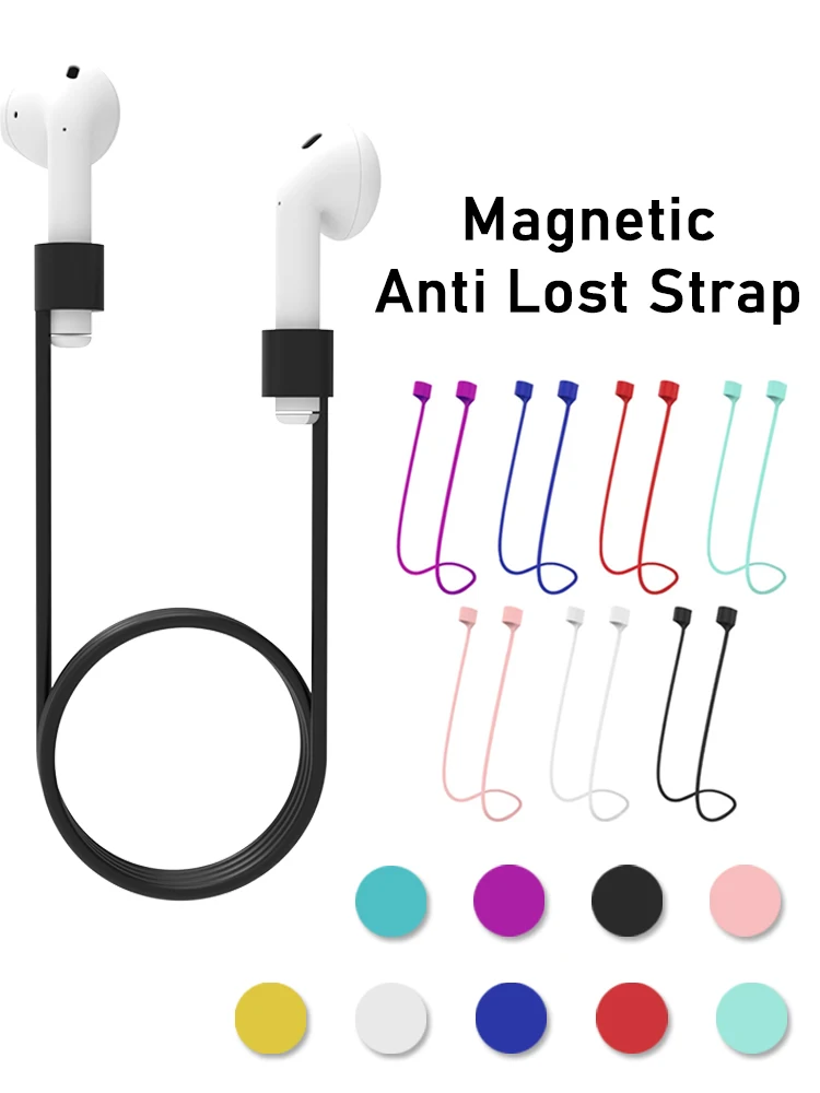 70cm 안티 분실 스트랩 실리콘 로프 이어폰 홀더 케이블 AirPods Pro 1/2/3 블루투스 이어폰 안티-분실 스트랩 코드 문자열