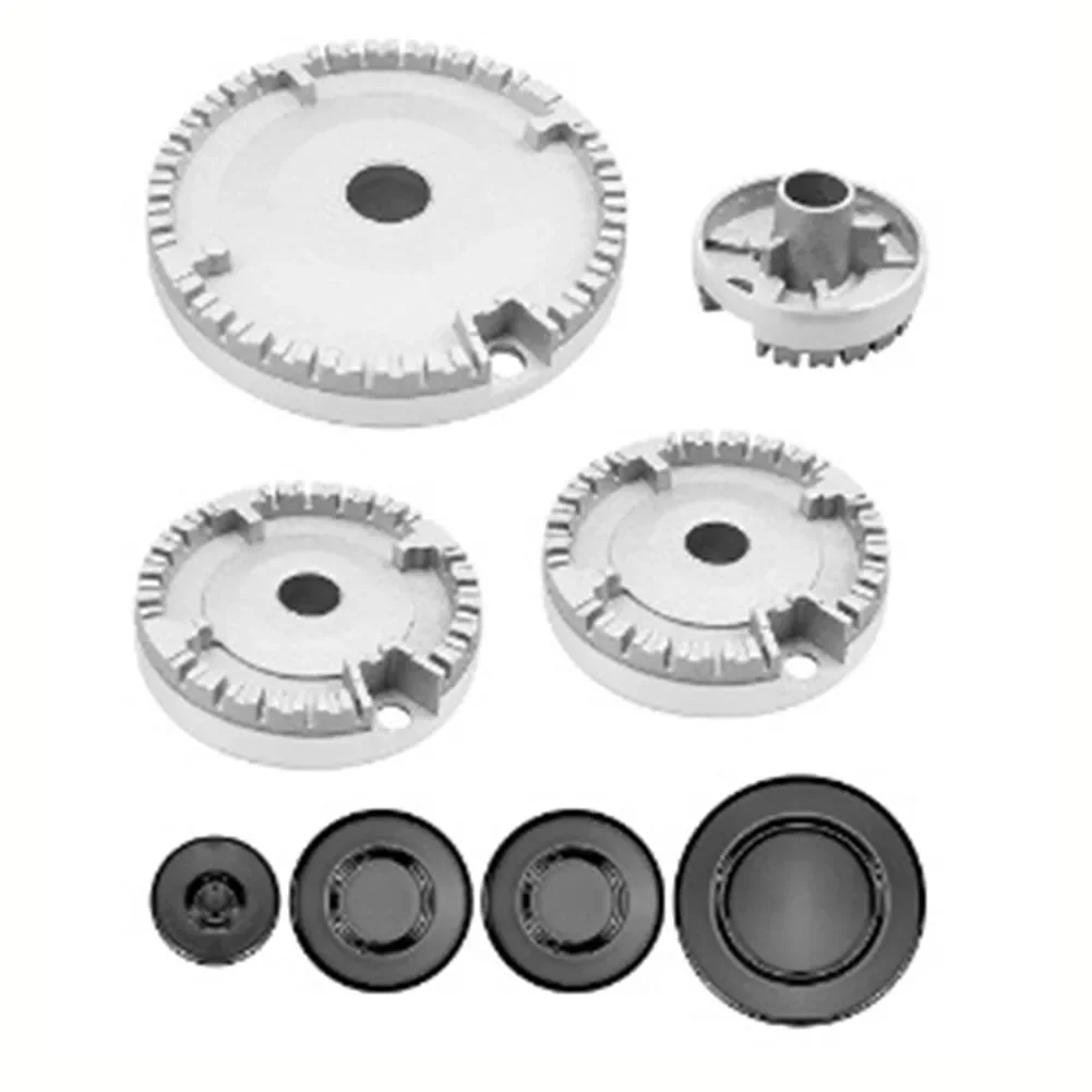 Metal Gas Oven Stove Cap Kit for Sabaf Stoves Crown Flame Cover Replacement Part Kitchen Cooking Gas Stove Accessories