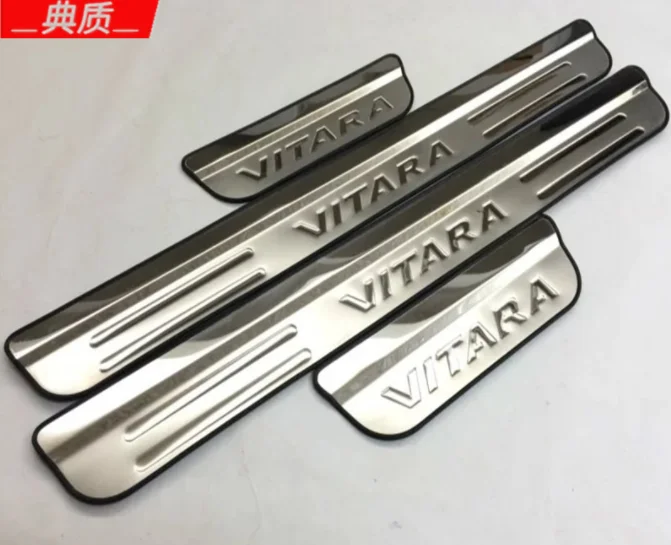 For Suzuki Vitara 2016 2017 2015 Inside Door Sill Scuff Plate