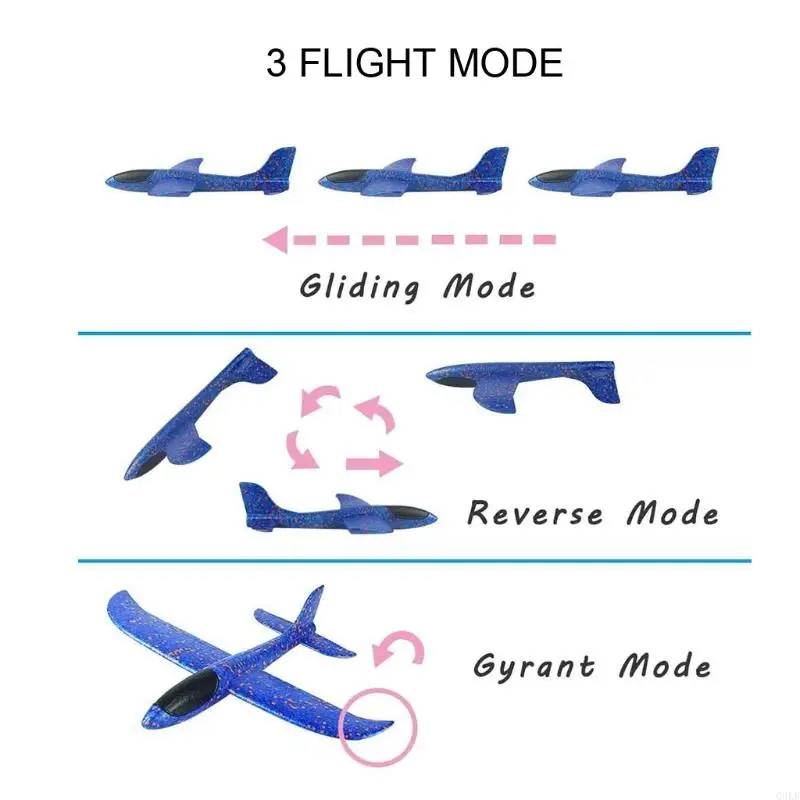 LOVEXIU Aereo Polistirolo Da Lancio,Aereo Giocattolo 4pcs,Aerei Aliante In Schiuma,Lancio A Mano,Aeroplano Giocattolo Bambini,Aerei Giocattolo,Per Bambini Sport All'Aperto Giocattoli Regalo Giochi