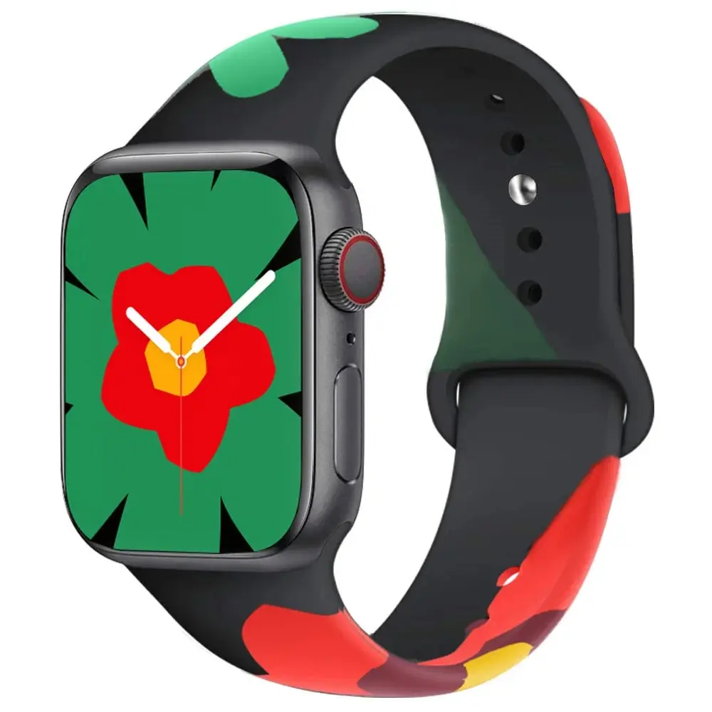 รูปสินค้า Pride Edition สาย Apple Watch ซิลิโคน ยืดหยุ่น ทนทาน หลายขนาด